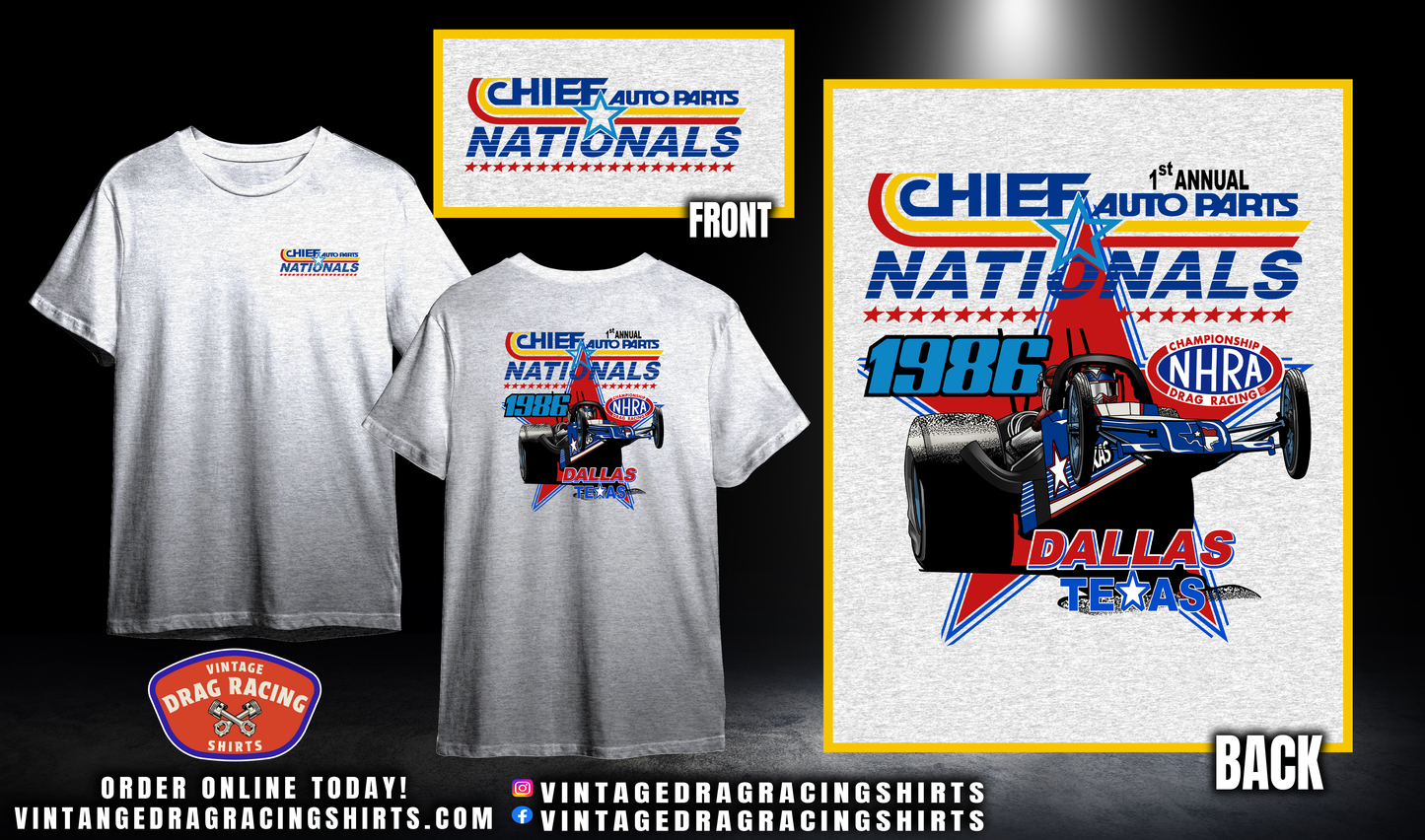 1986 Chief Auto Parts Nationals Inaugural Event