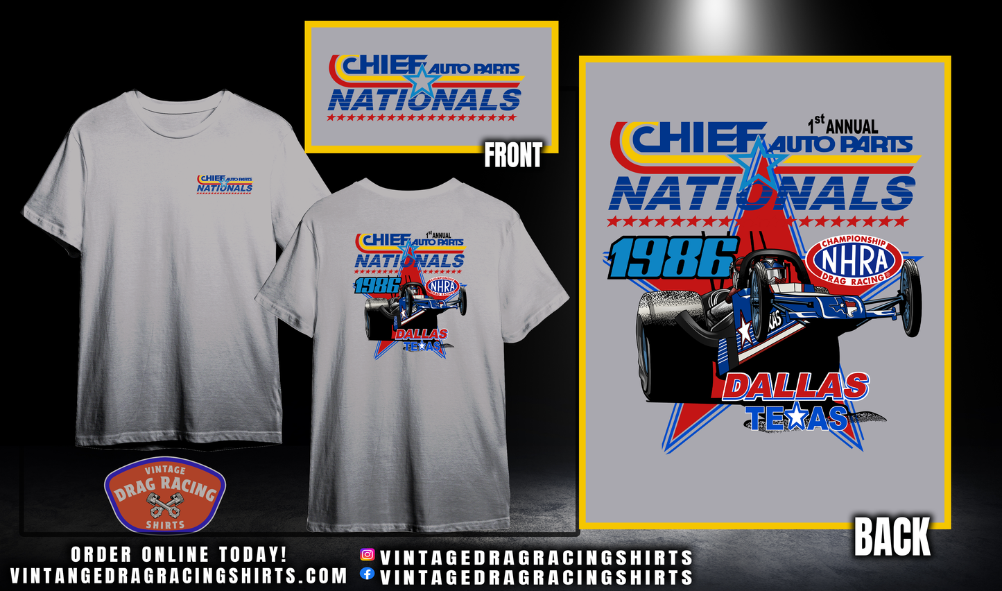 1986 Chief Auto Parts Nationals Inaugural Event