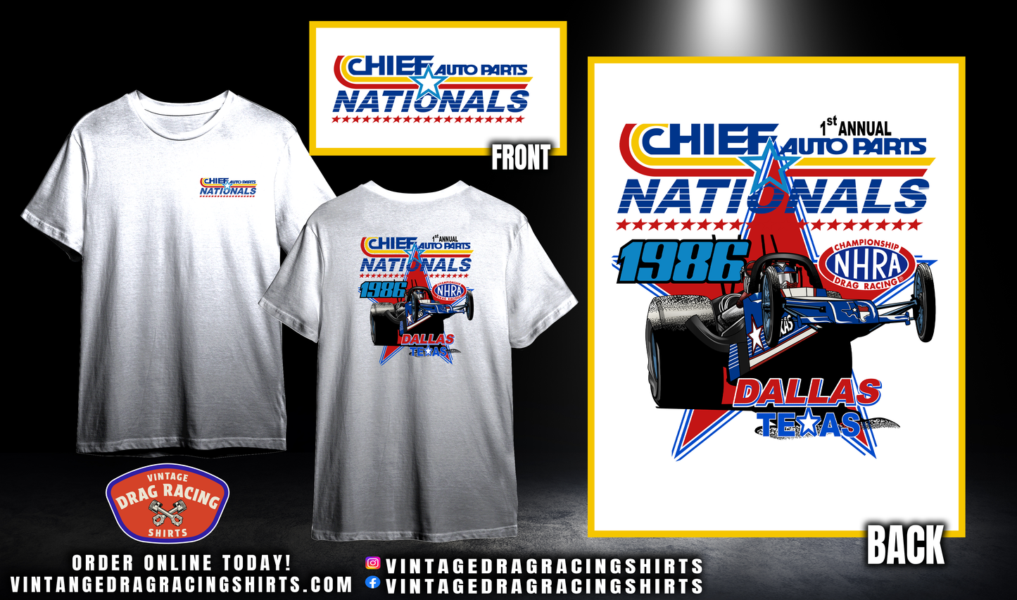 1986 Chief Auto Parts Nationals Inaugural Event