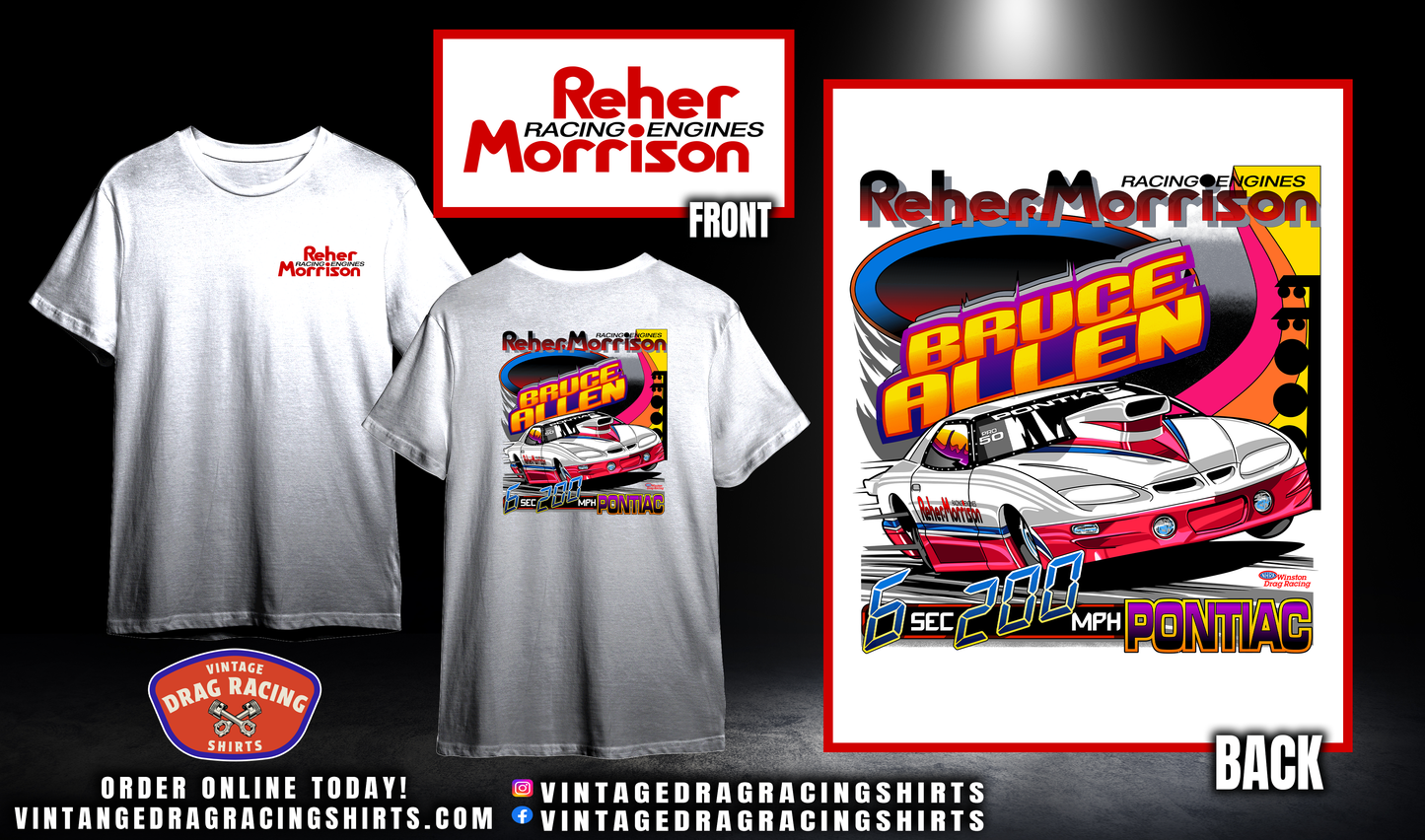 Bruce Allen & Reher-Morrison 2000 Pontiac Shirt
