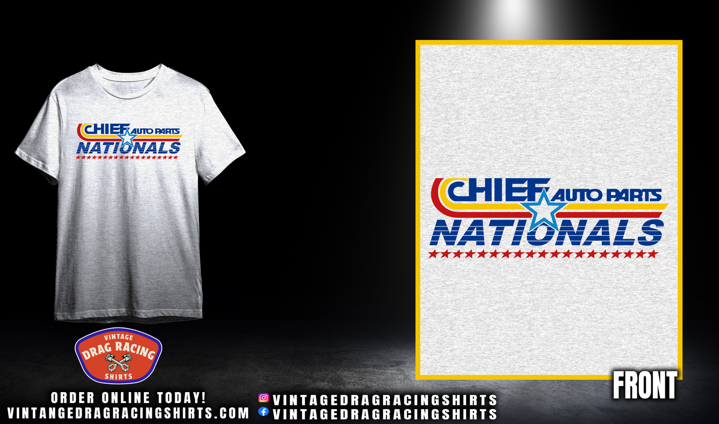 Chief Auto Parts Nationals Logo
