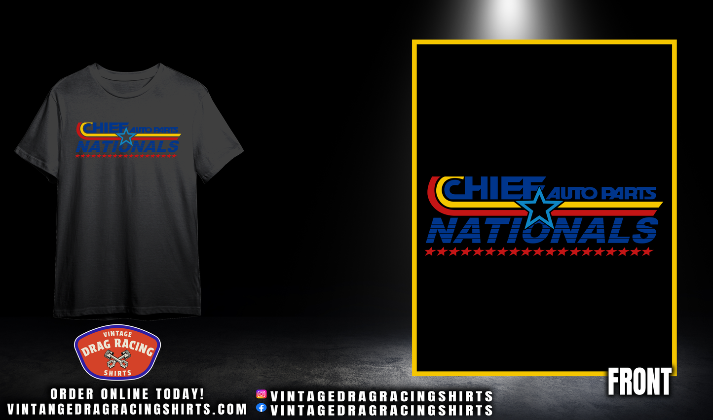 Chief Auto Parts Nationals Logo