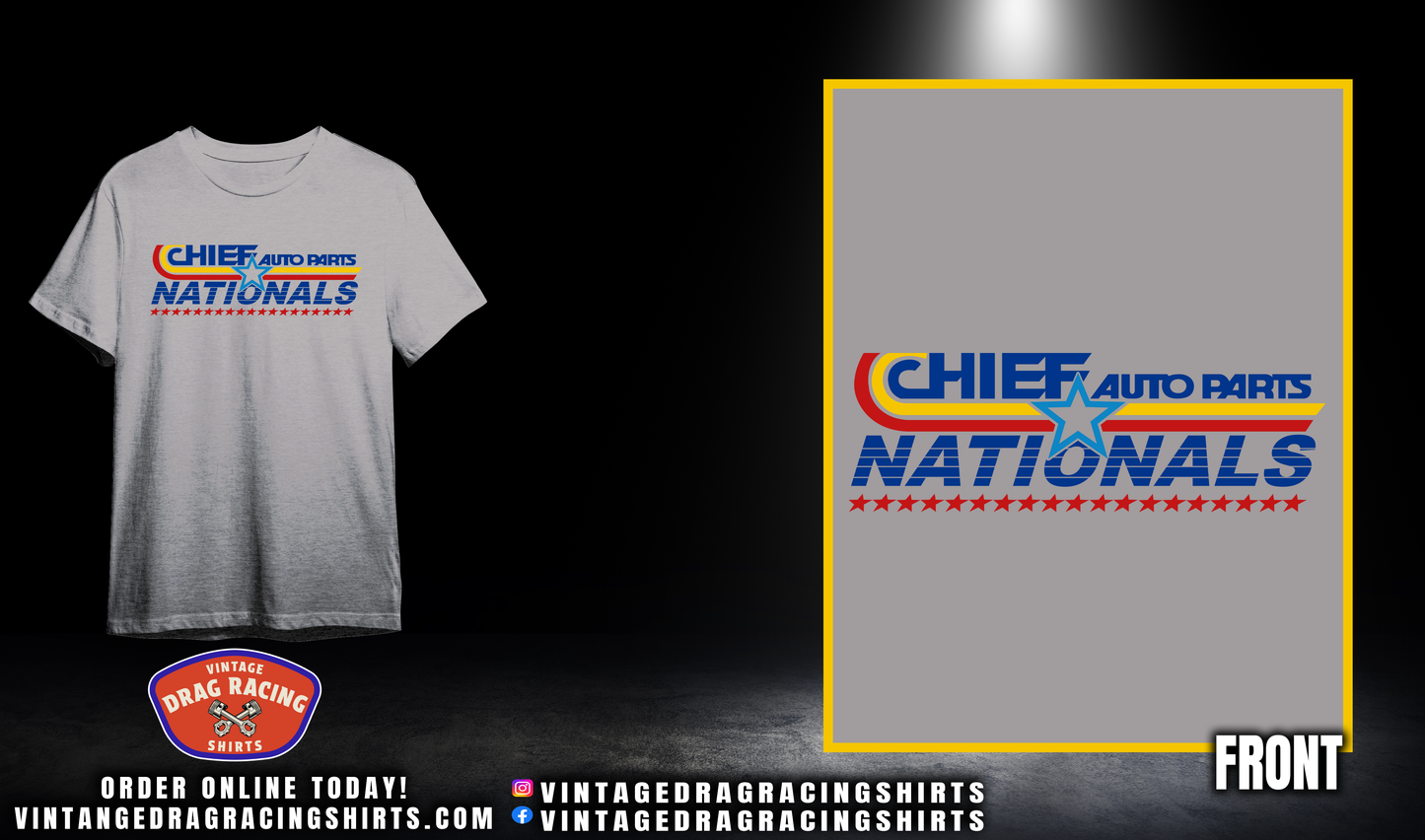 Chief Auto Parts Nationals Logo