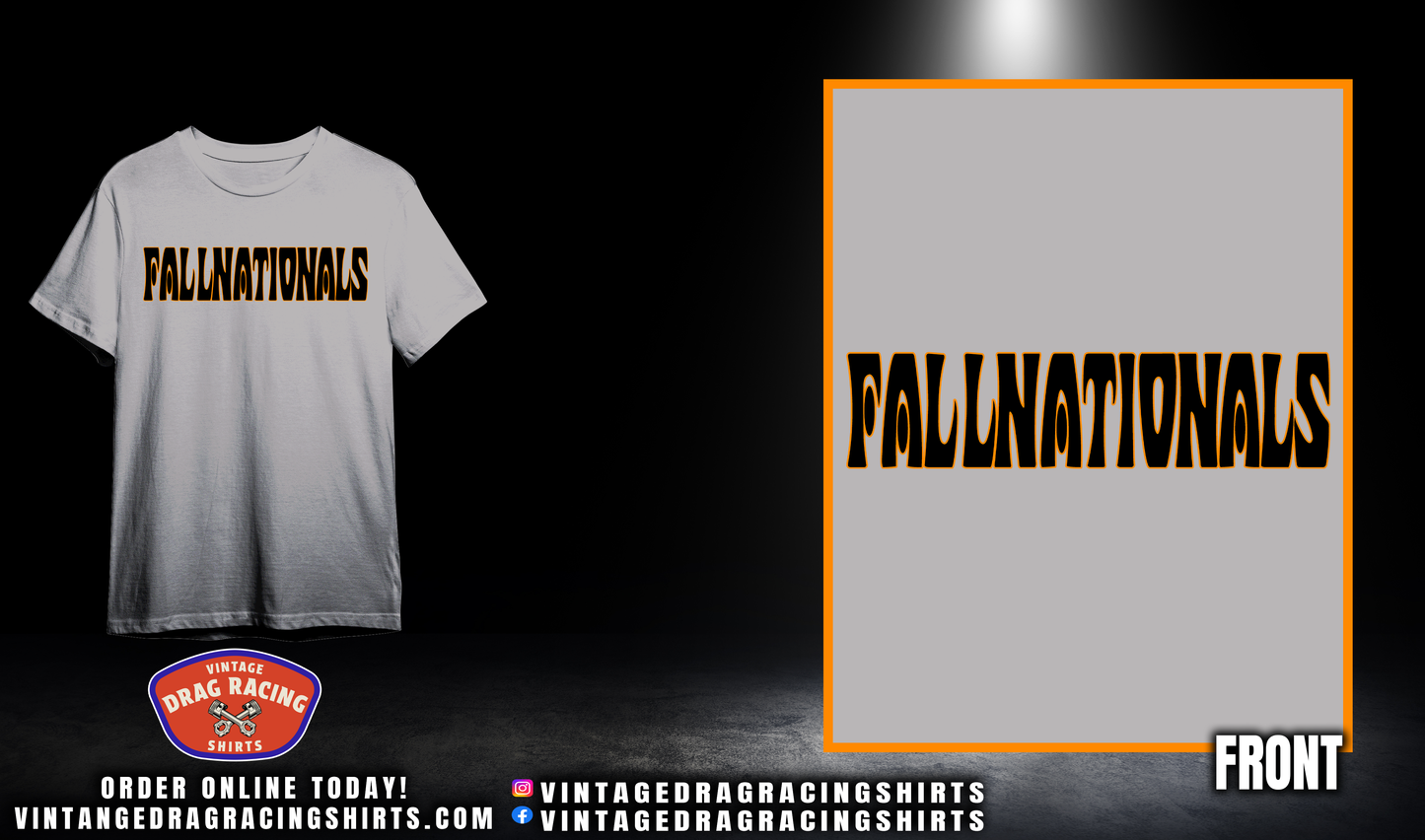 Fallnationals Logo Orange/Black