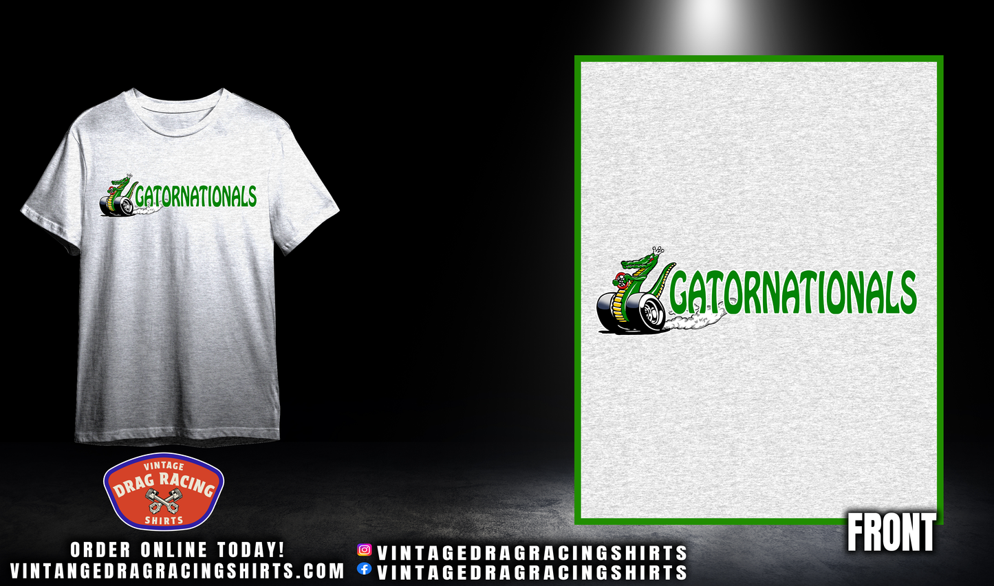 Gatornationals White/Green Logo