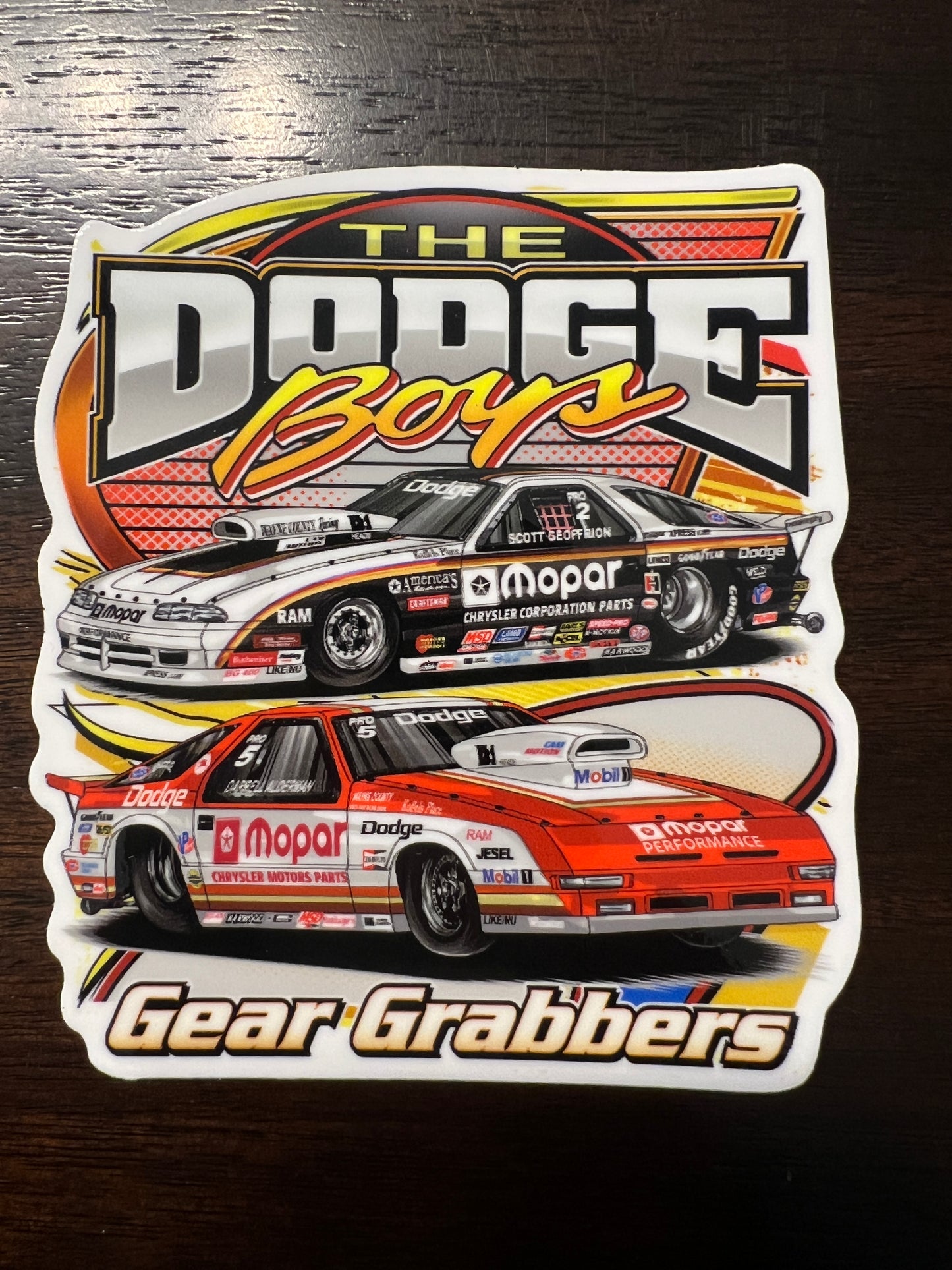 Gear Grabbers Dodge Boys Daytonas