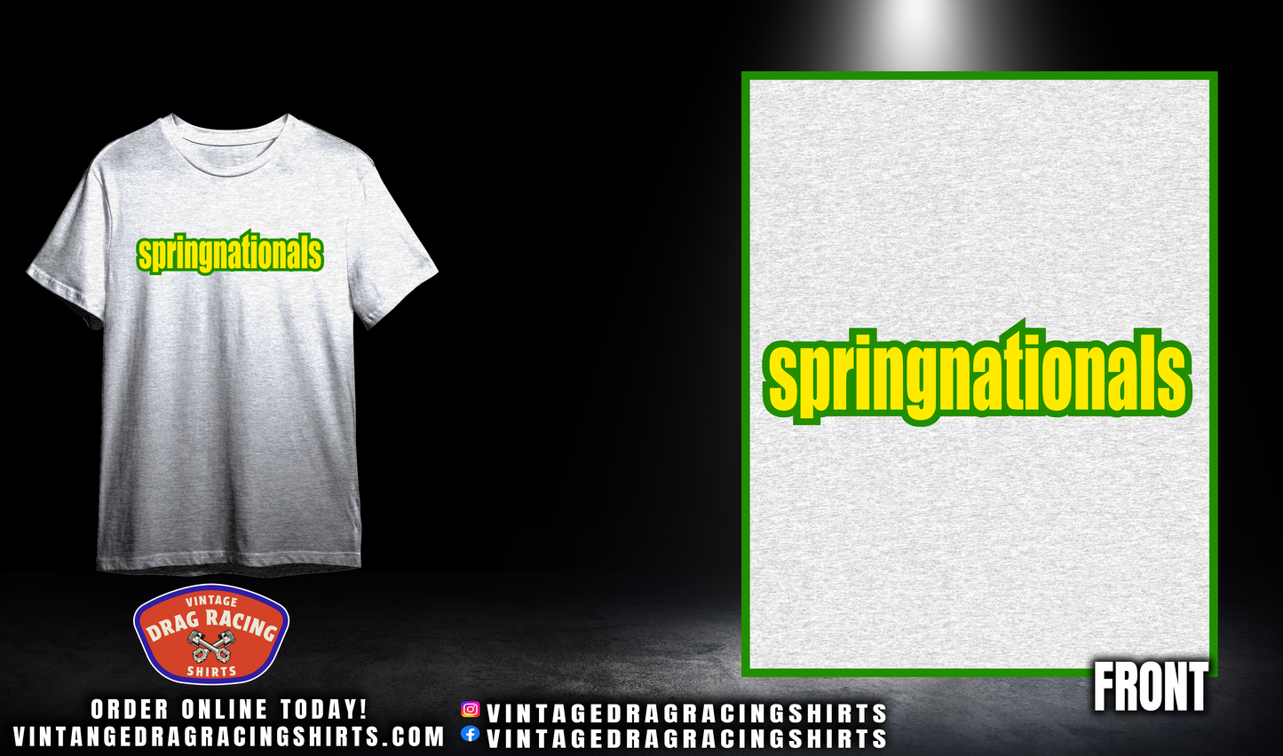 Springnationals Logo Green/Yellow