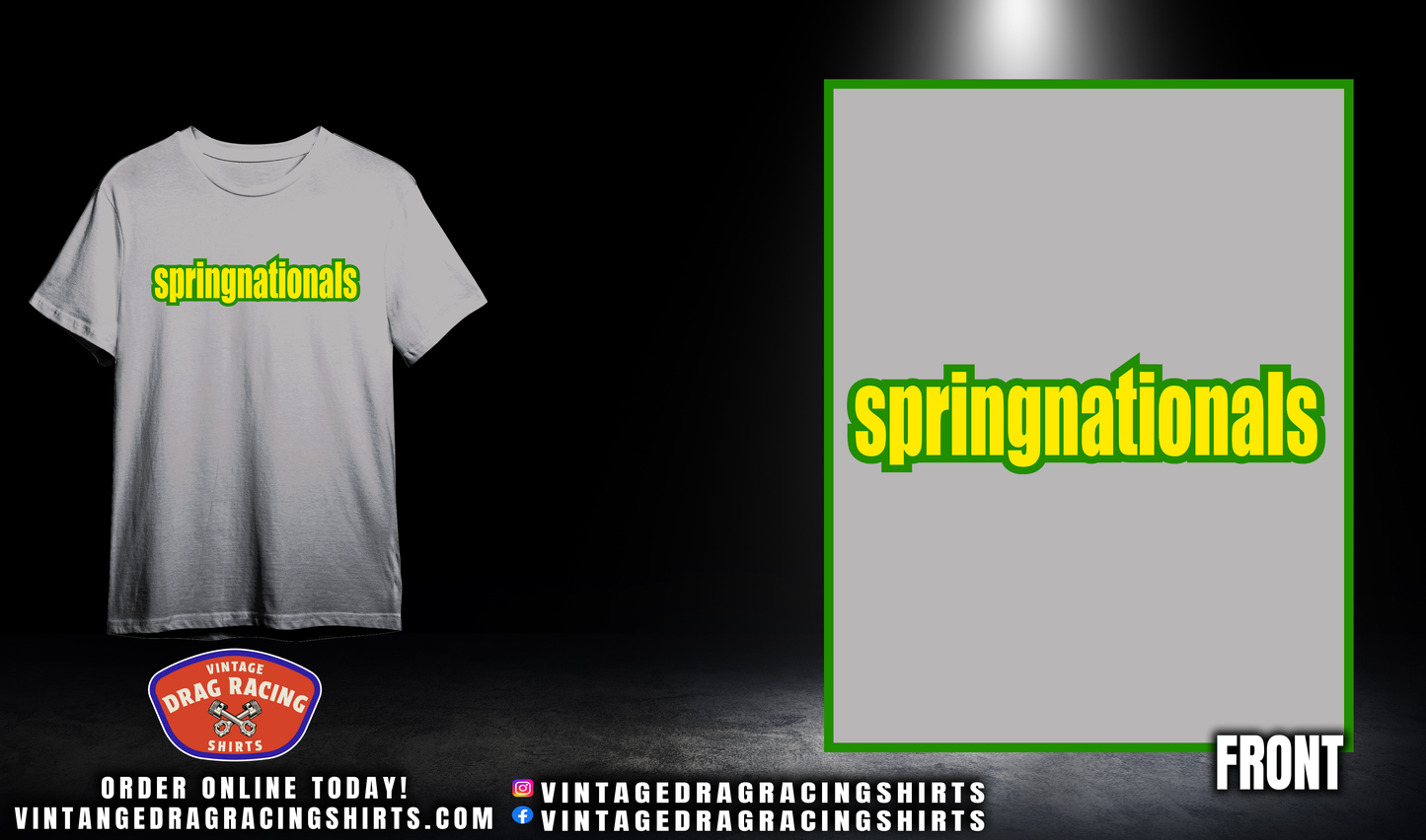 Springnationals Logo Green/Yellow