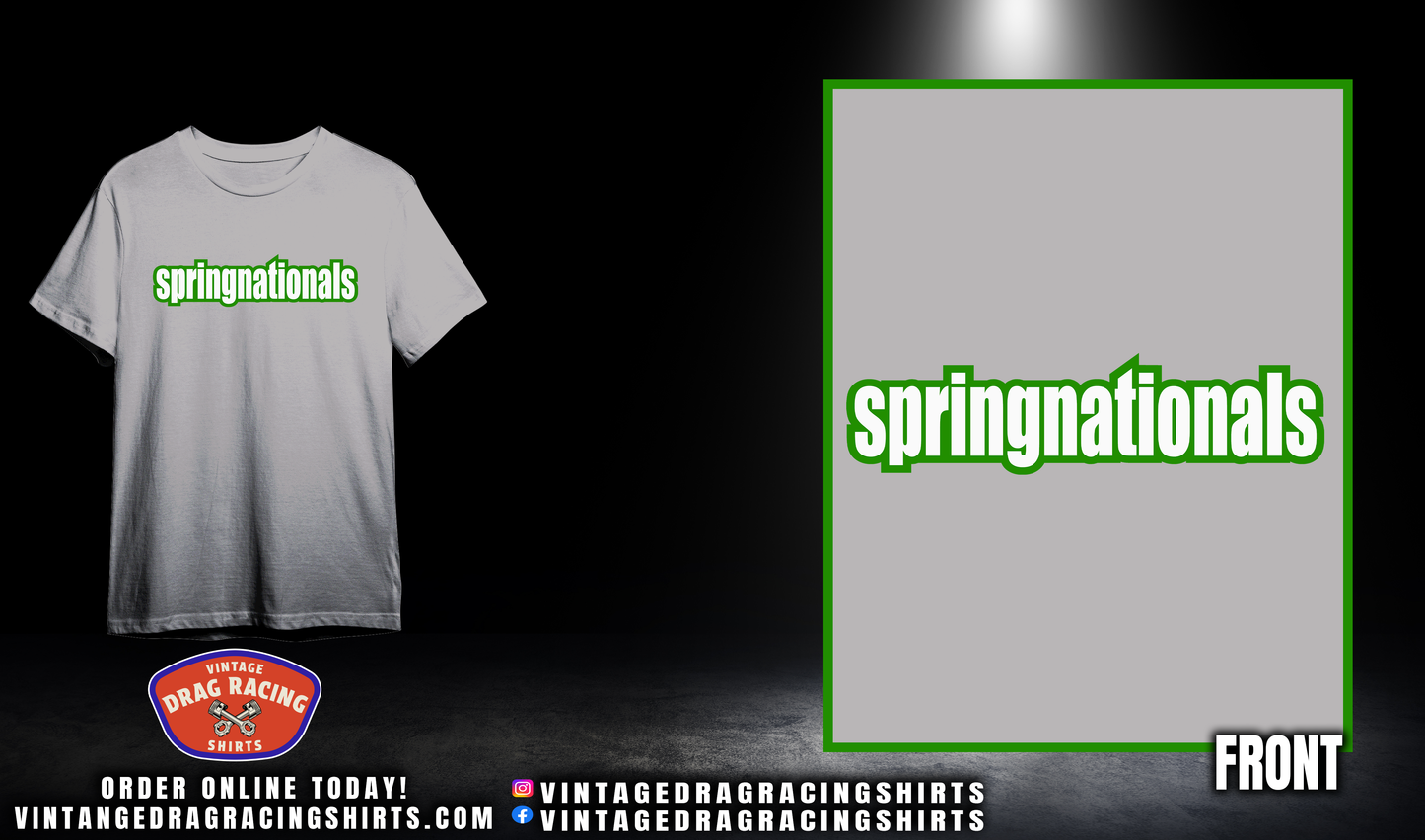 Springnationals Logo Green/White