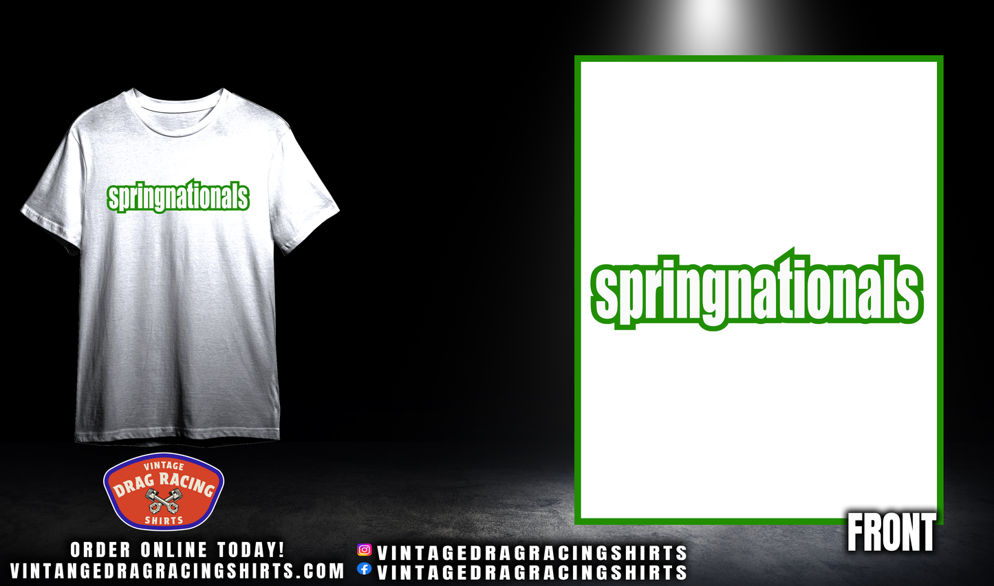 Springnationals Logo Green/White