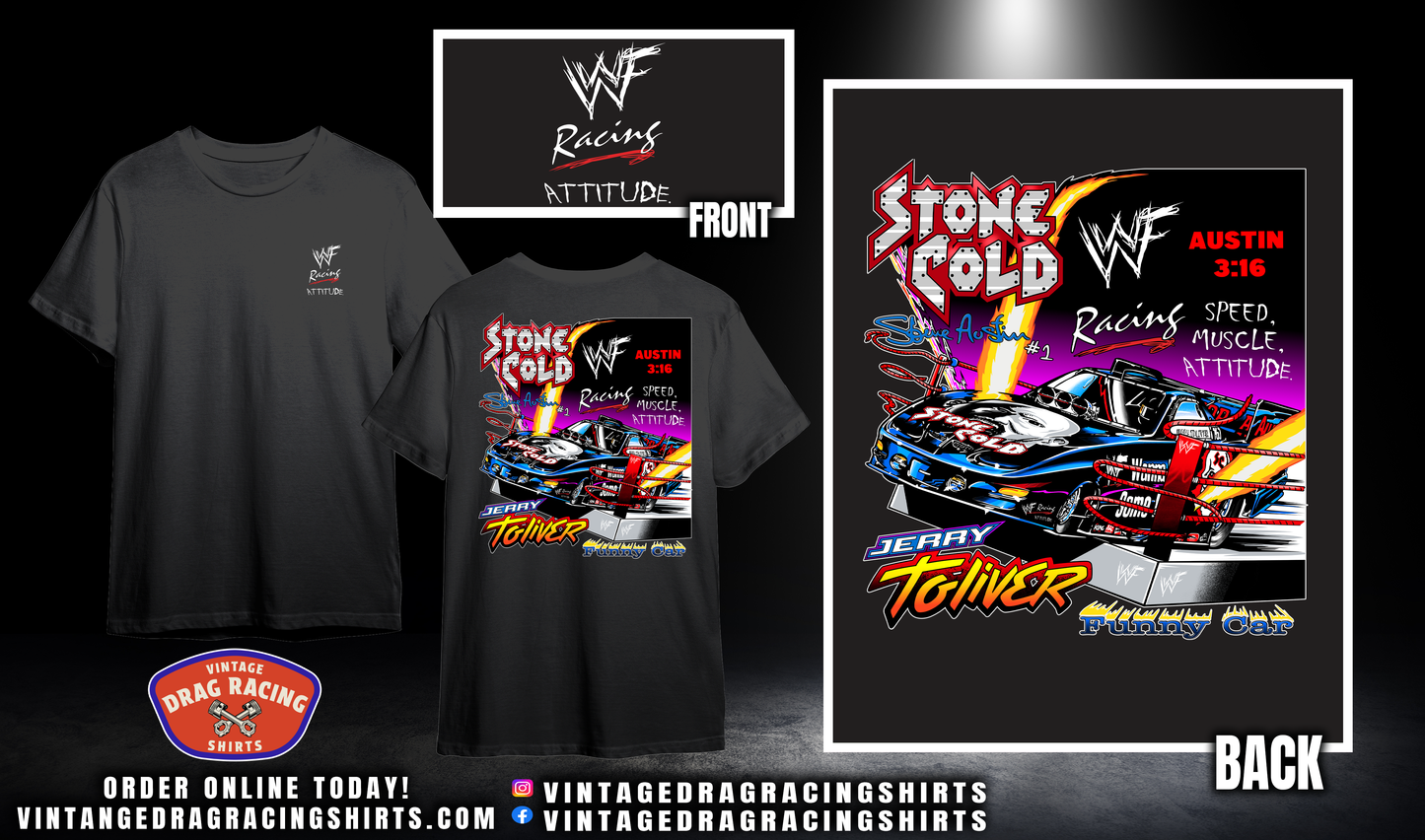 1999 WWF Racing Funny Car Shirt