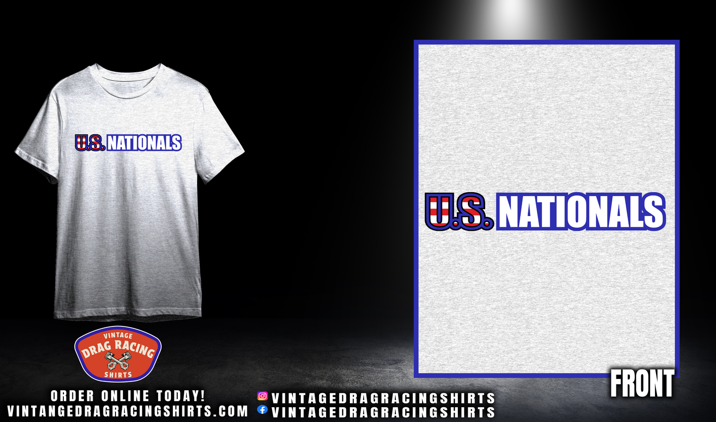 US Nationals Logo Black/Blue/White