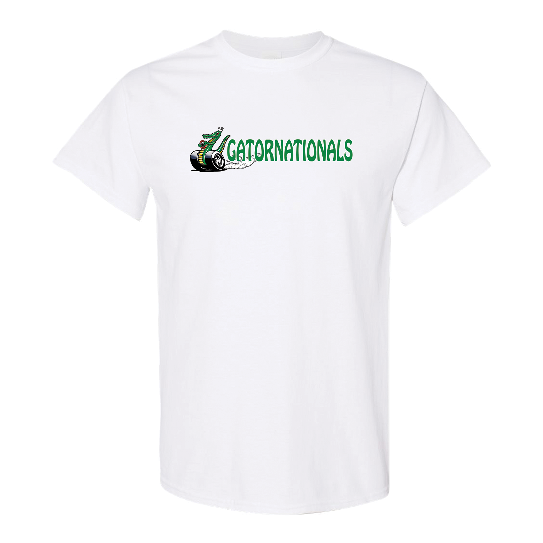 Gatornationals White/Green Logo