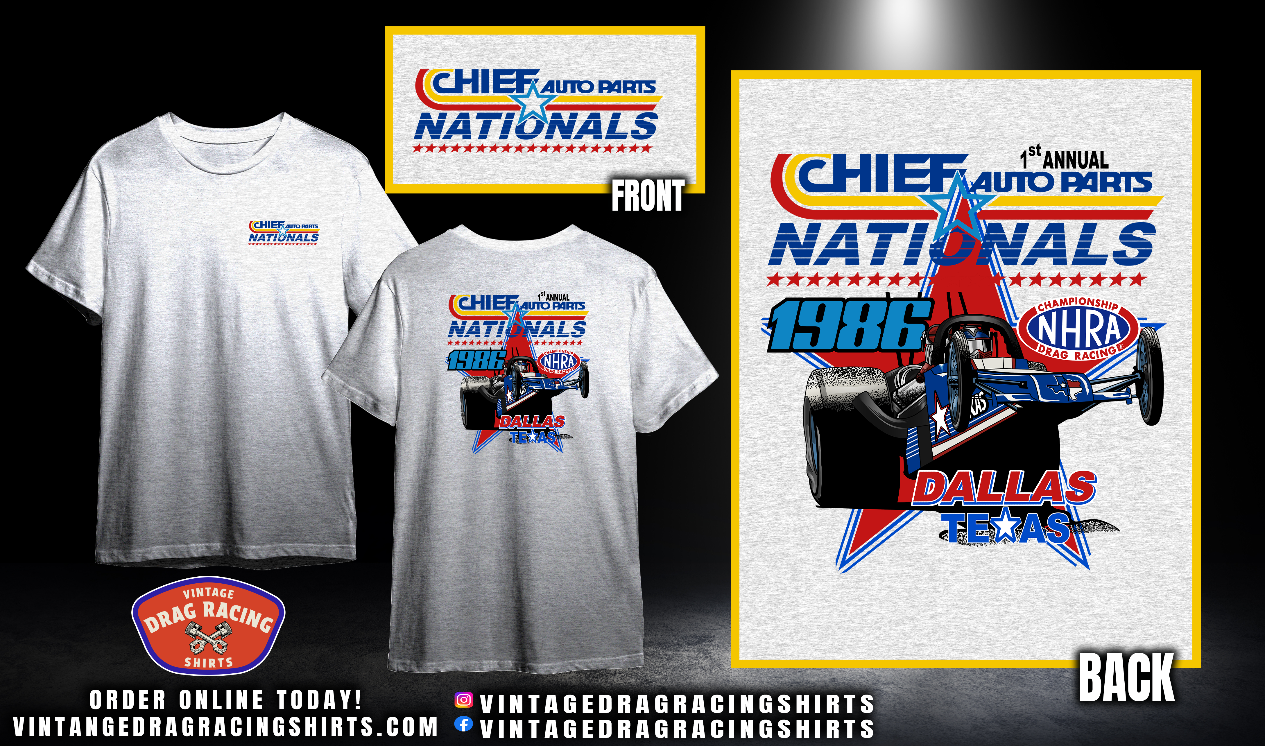 Vintage Drag Racing Shirts