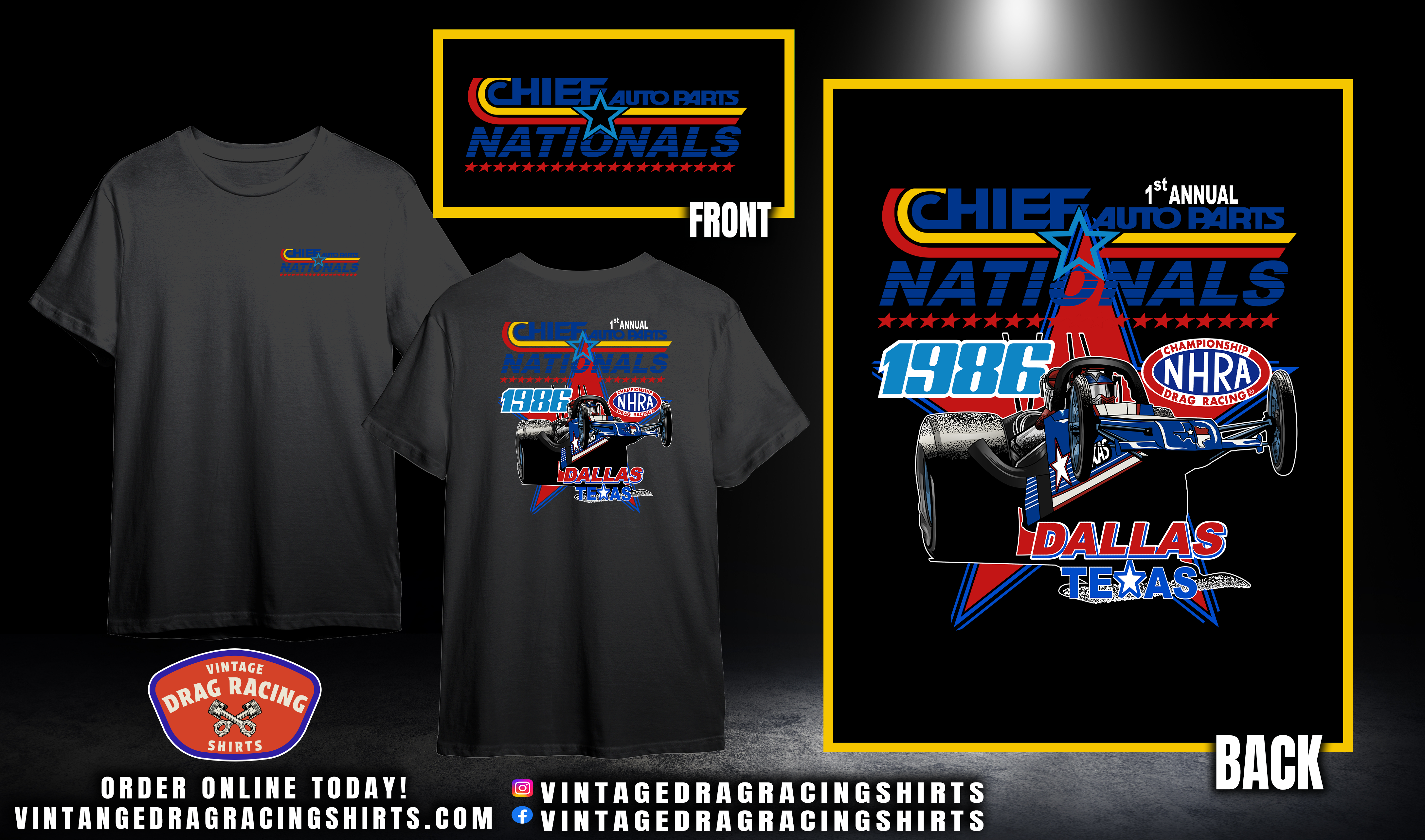 Vintage Drag Racing Shirts