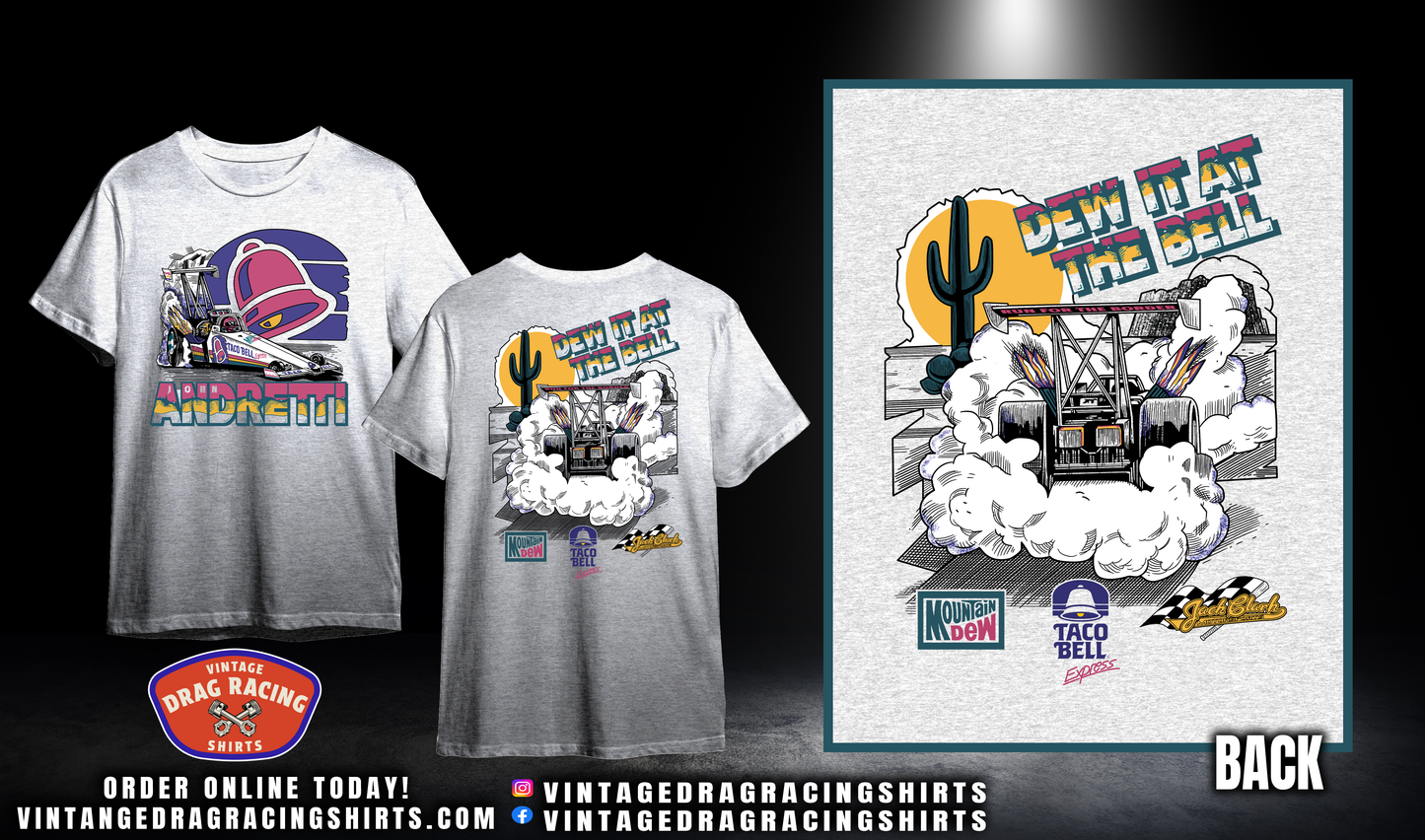 John Andretti 1993 Taco Bell Top Fuel Shirt