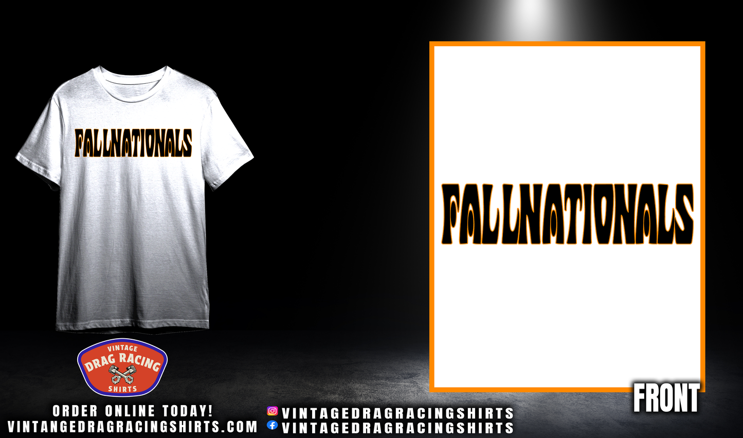 Fallnationals Logo Orange/Black