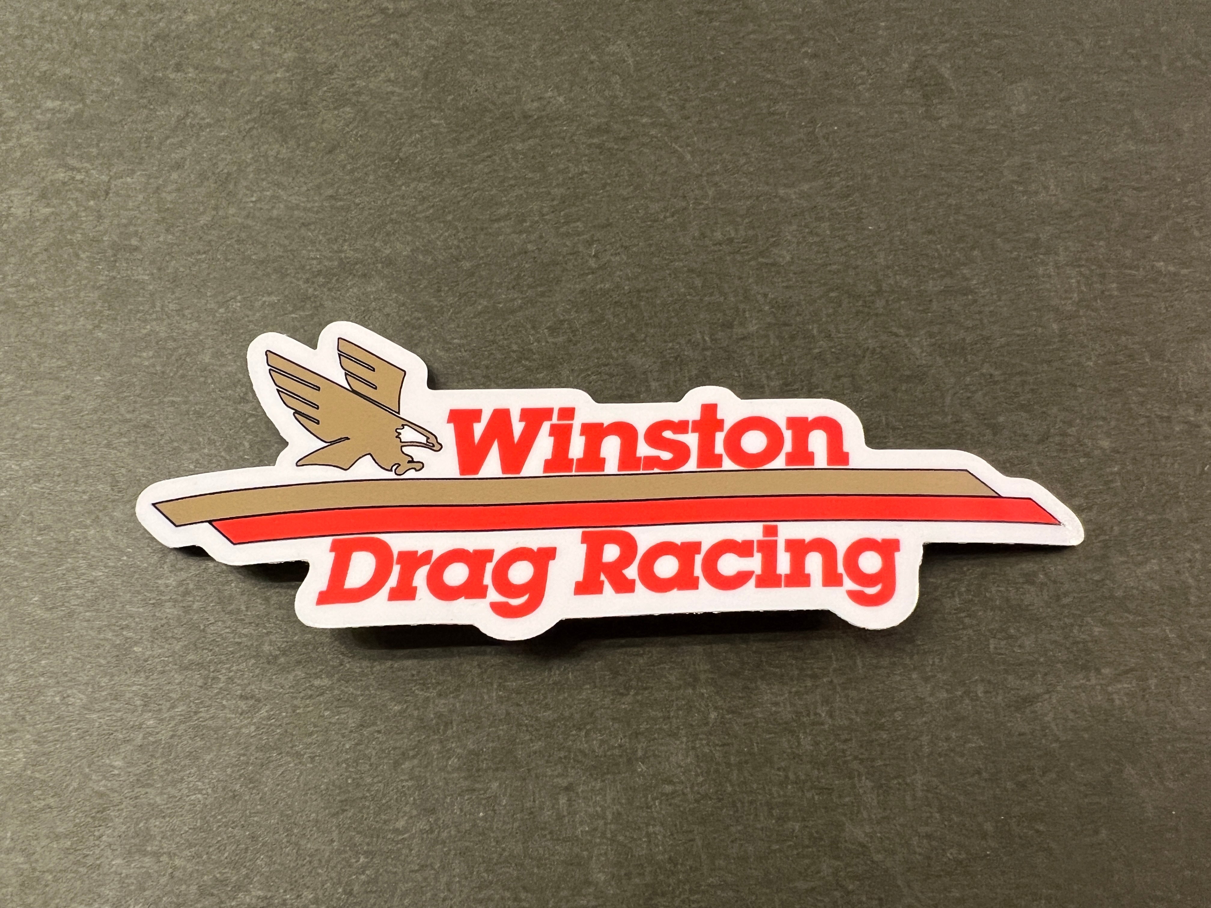 Winston Drag Racing Sticker – Vintage Drag Racing Shirts