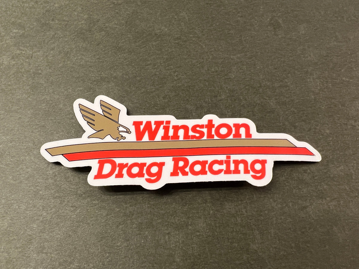 Winston Drag Racing Sticker – Vintage Drag Racing Shirts