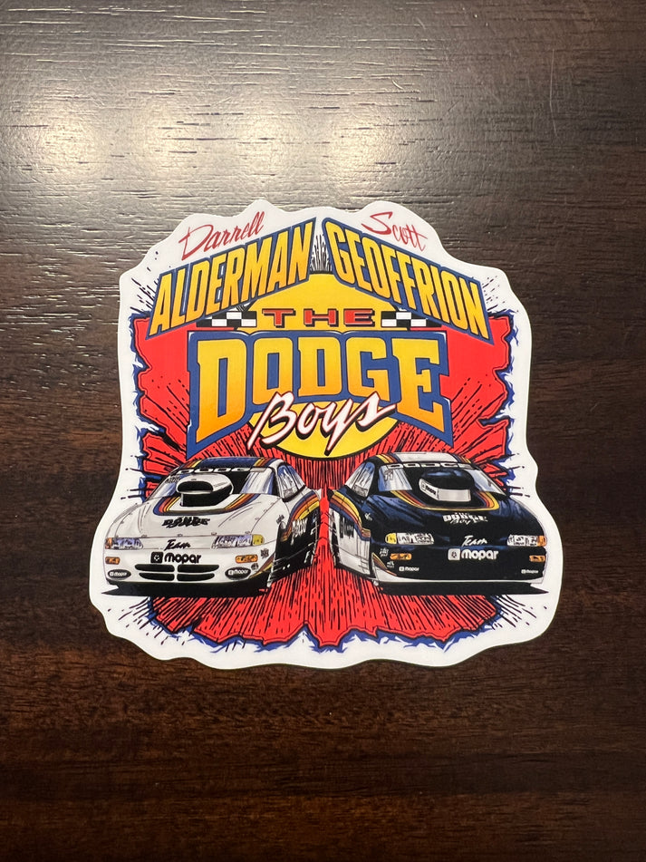 90's Dodge Boys Sticker – Vintage Drag Racing Shirts