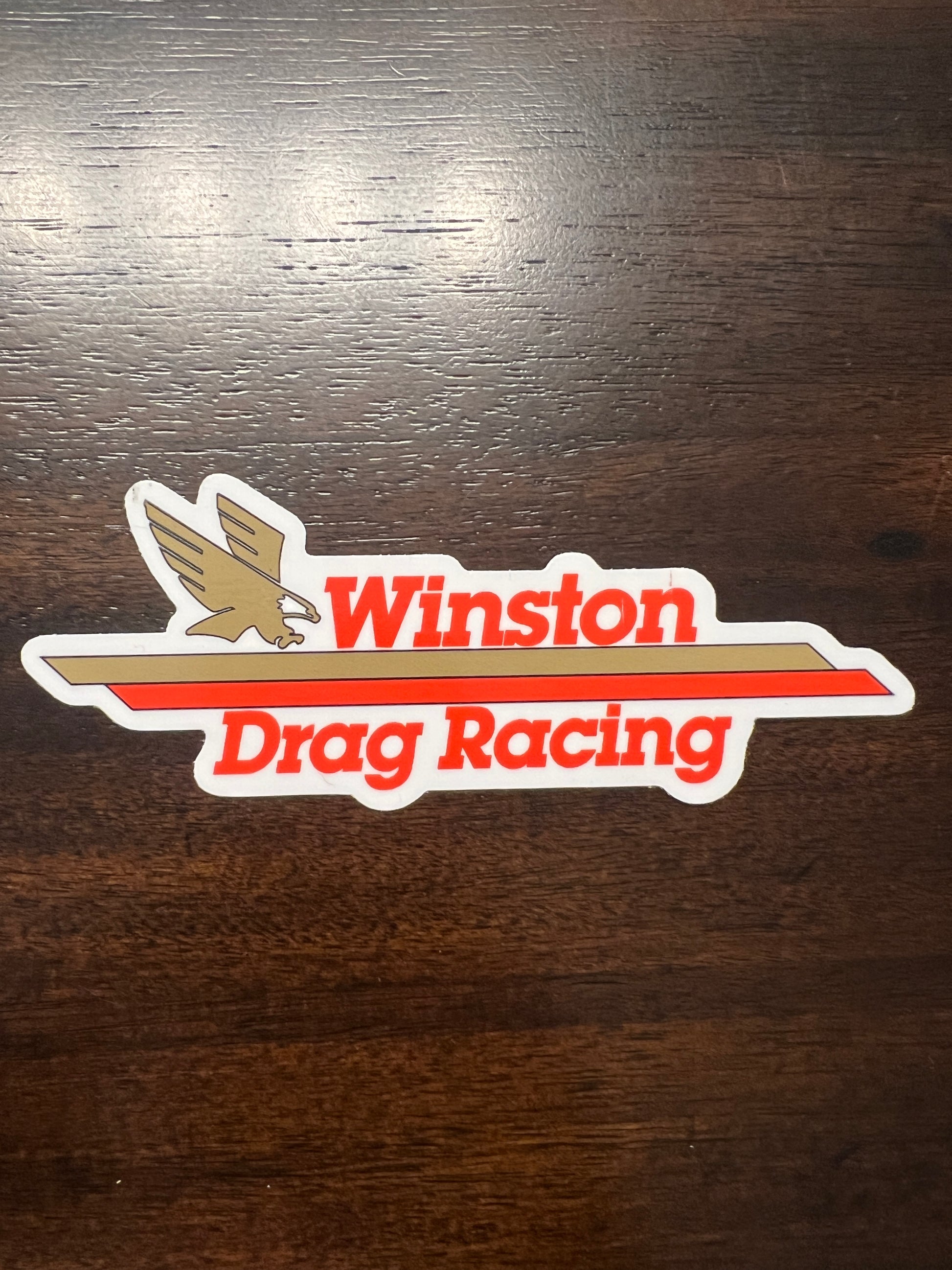 Winston Drag Racing Sticker – Vintage Drag Racing Shirts