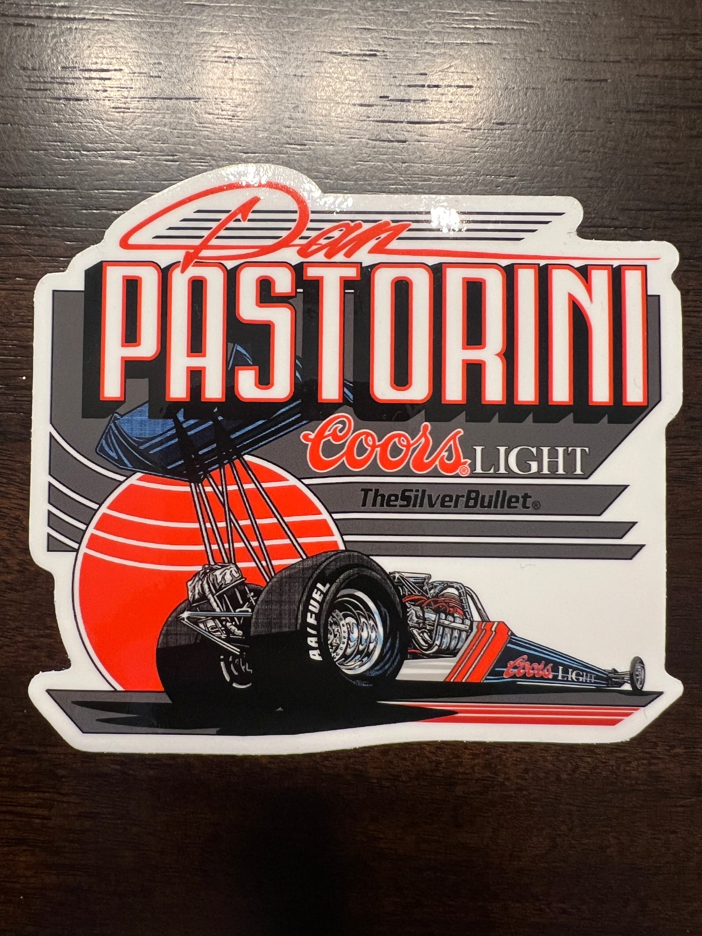 Dan Pastorini Coors Light Sticker