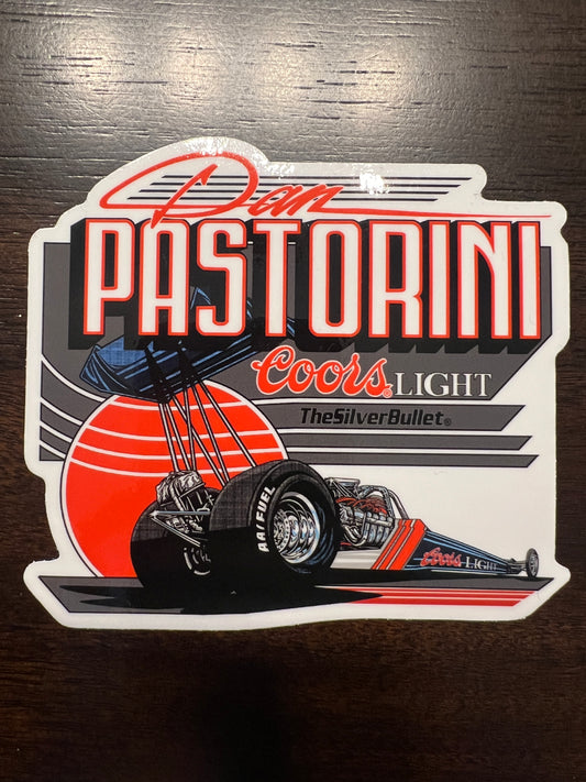 Dan Pastorini Coors Light Sticker
