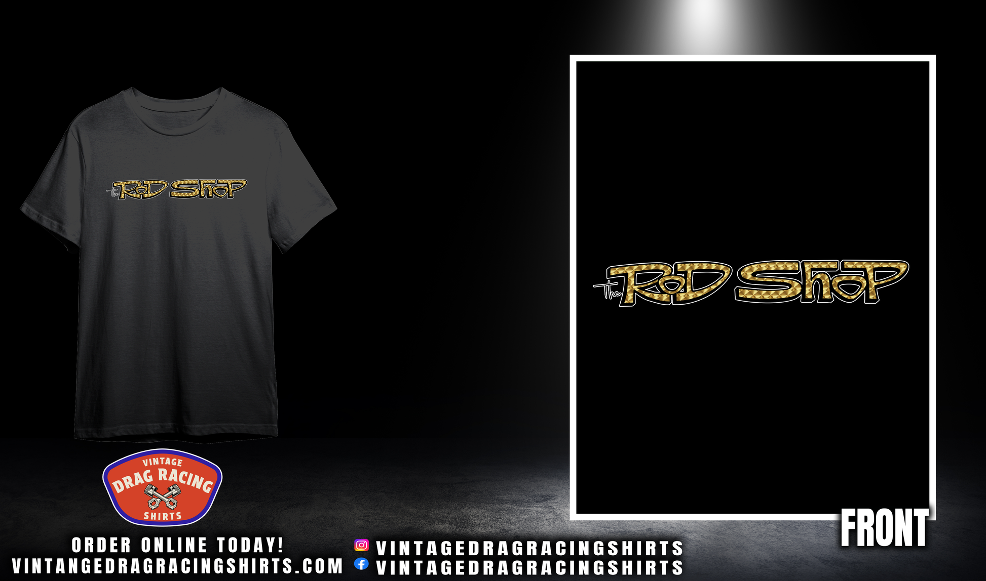 The Rod Shop Shirt – Vintage Drag Racing Shirts