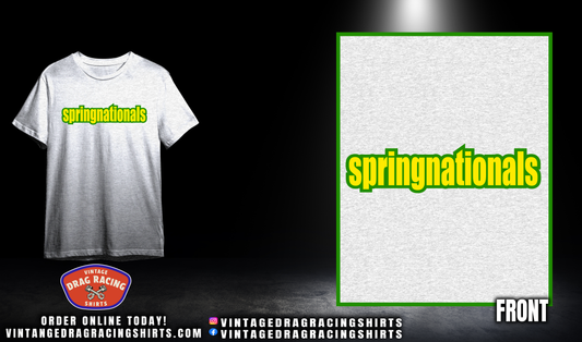 Springnationals Logo Green/Yellow