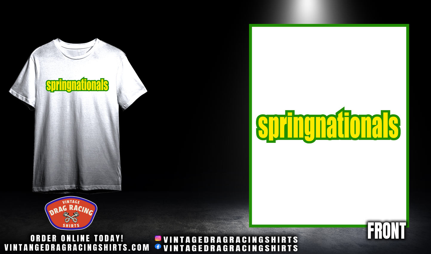 Springnationals Logo Green/Yellow