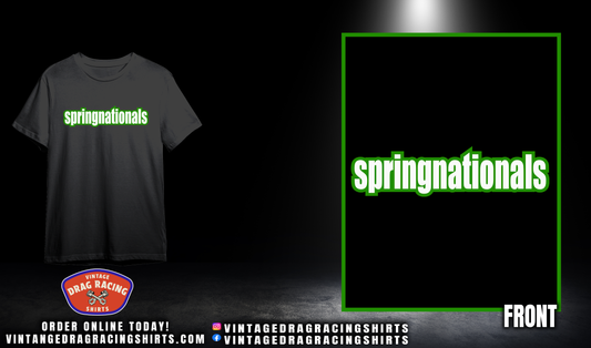 Springnationals Logo Green/White