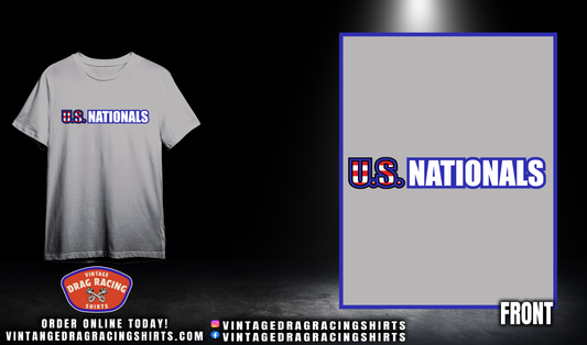 US Nationals Logo Black/Blue/White