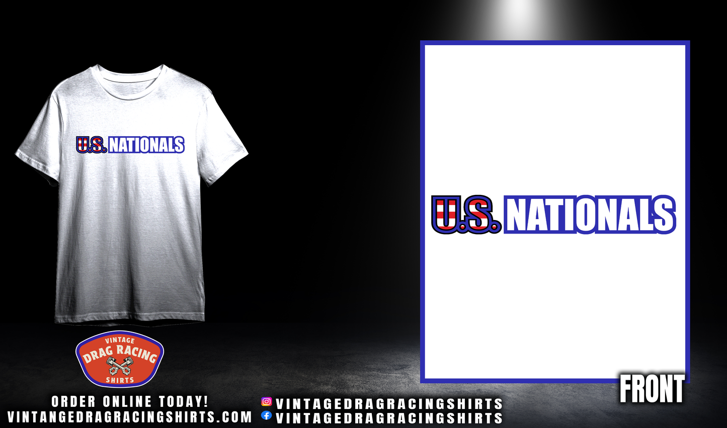 US Nationals Logo Black/Blue/White