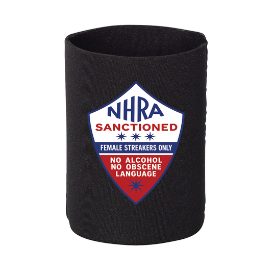 NHRA Streaker Sign Black Koozie
