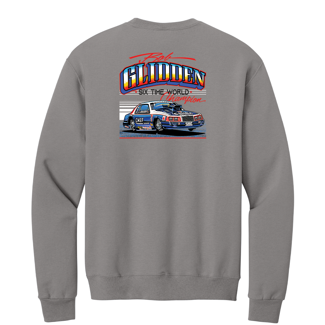 Bob Glidden 1986 6-Time Pro Stock World Champion Sweatshirt