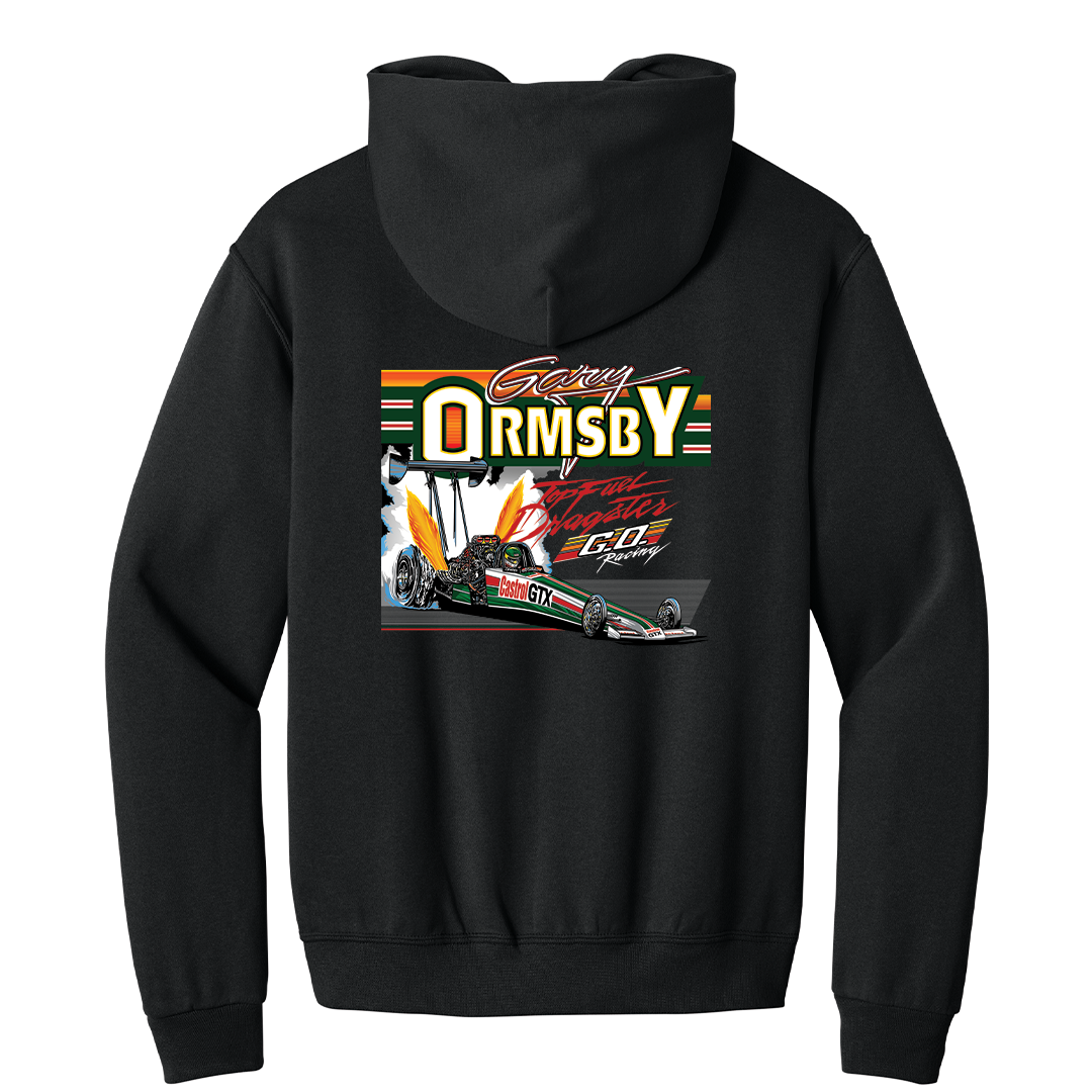 Gary Ormsby 1988 Castrol GTX Top Fuel Hoodie