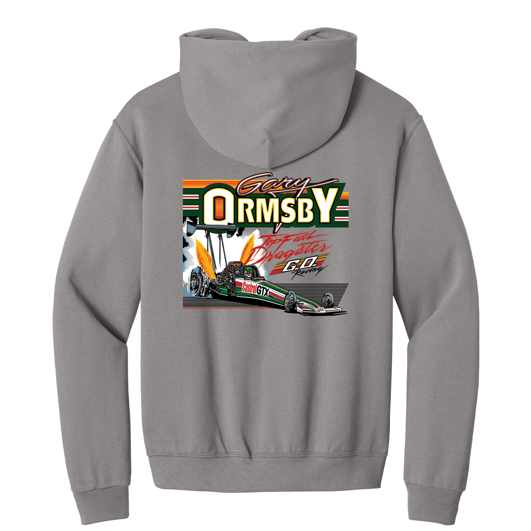 Gary Ormsby 1988 Castrol GTX Top Fuel Hoodie
