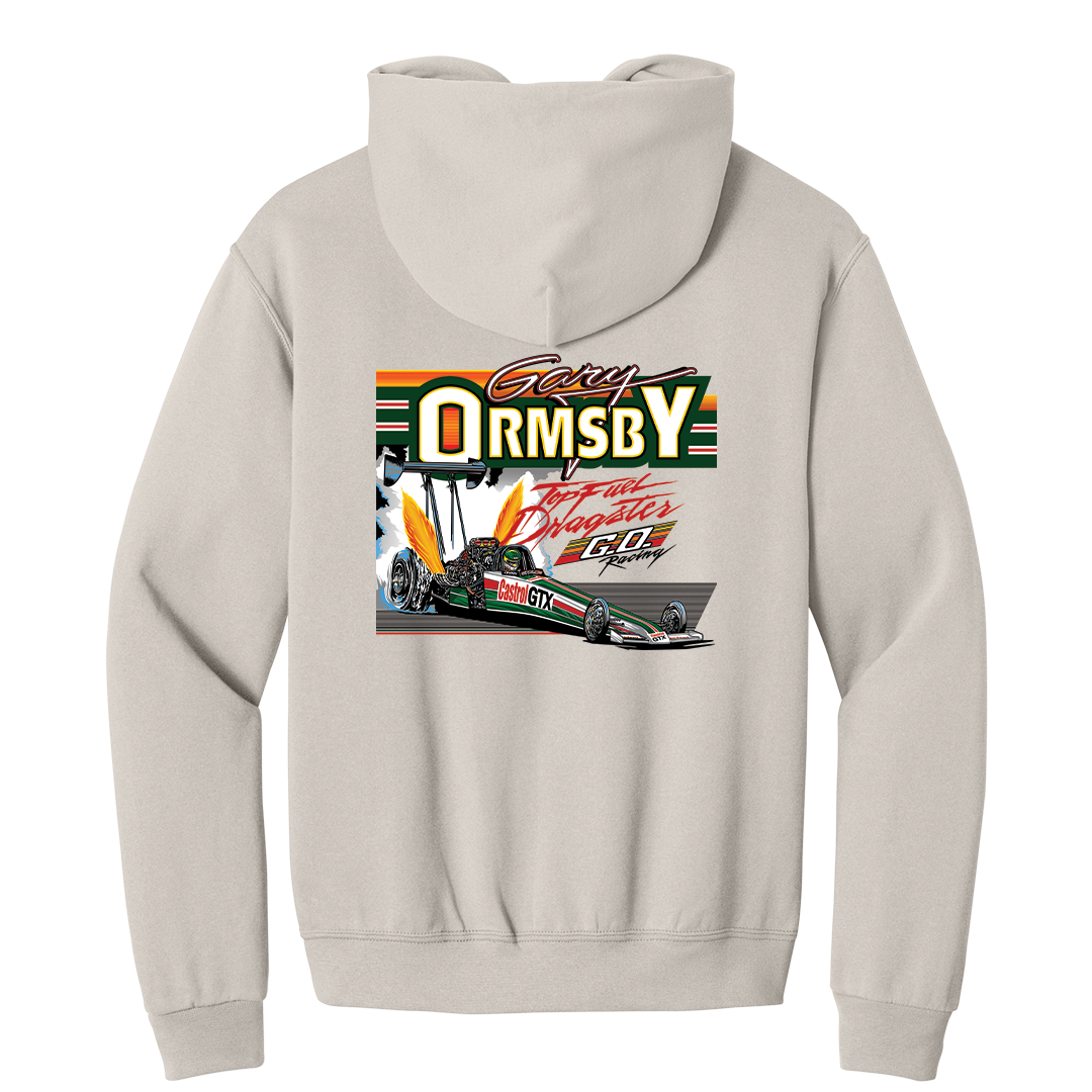 Gary Ormsby 1988 Castrol GTX Top Fuel Hoodie