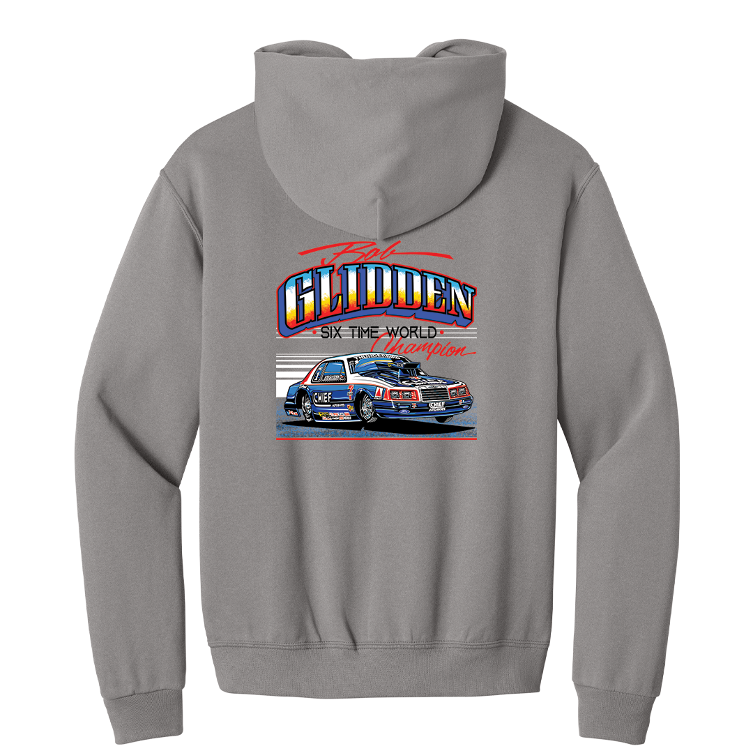 Bob Glidden 1986 6-Time Pro Stock World Champion Hoodie