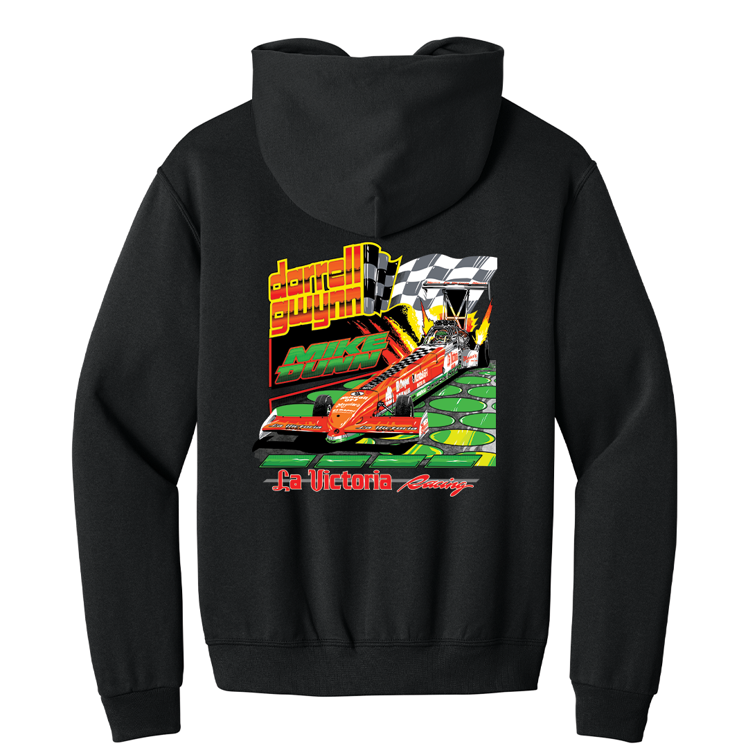 Darrell Gwynn/Mike Dunn 1993 La Victoria Salsa Top Fuel Hoodie