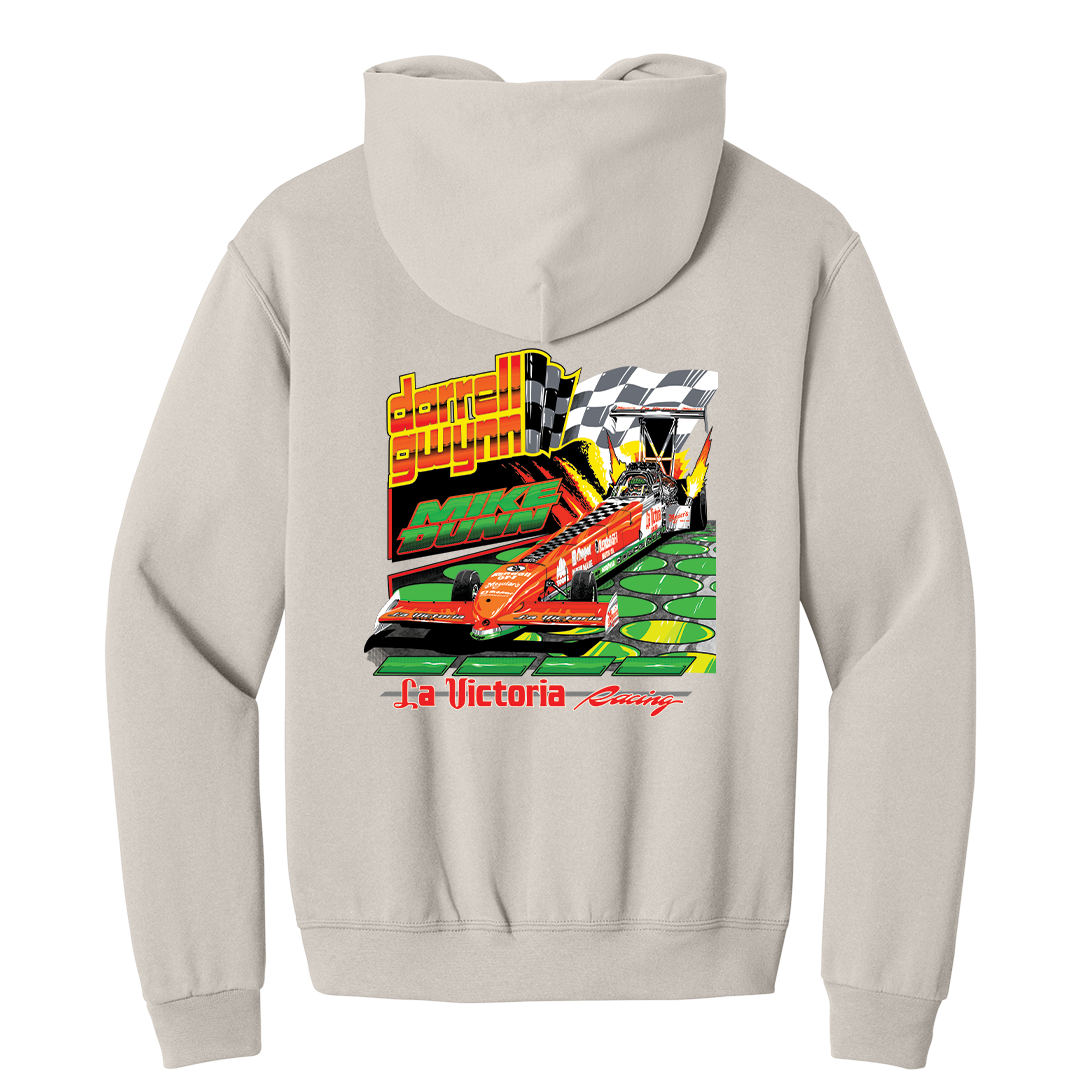 Darrell Gwynn/Mike Dunn 1993 La Victoria Salsa Top Fuel Hoodie