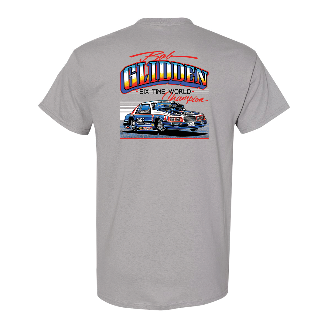 Bob Glidden 1986 6-Time Pro Stock World Champion Shirt