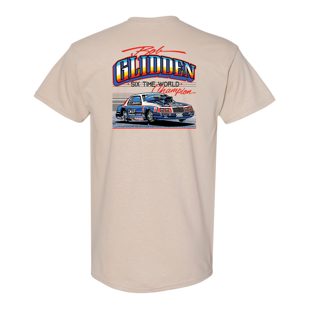 Bob Glidden 1986 6-Time Pro Stock World Champion Shirt