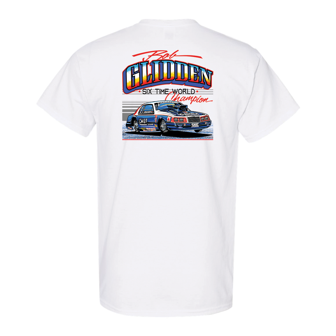 Bob Glidden 1986 6-Time Pro Stock World Champion Shirt