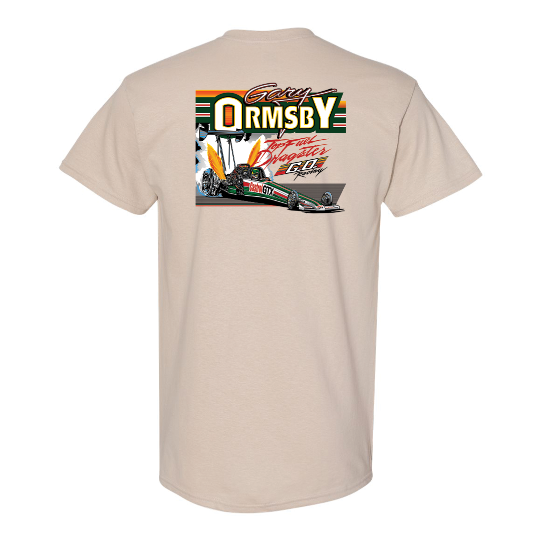 Gary Ormsby 1988 Castrol GTX Top Fuel Shirt