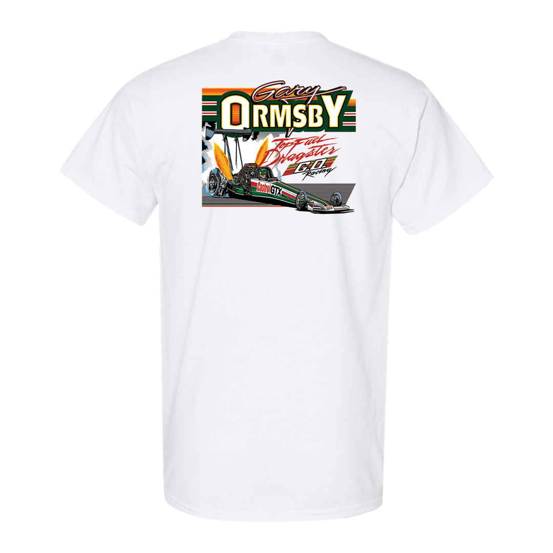 Gary Ormsby 1988 Castrol GTX Top Fuel Shirt