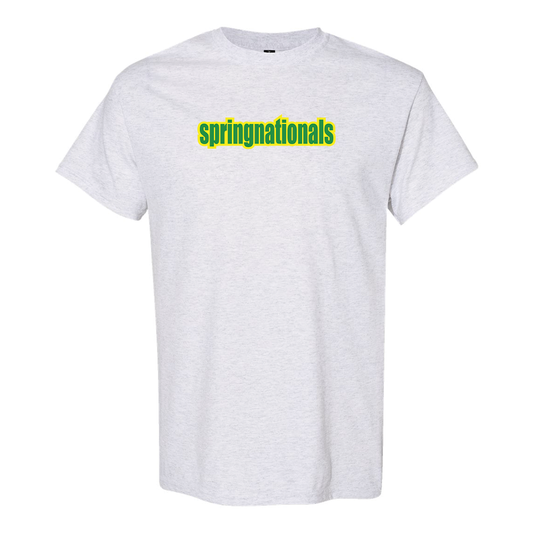 Springnationals Logo Yellow/Green
