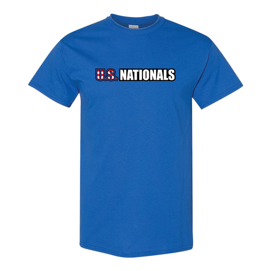 US Nationals Logo Black/White