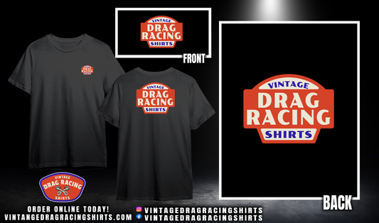 Vintage Drag Racing Shirts Logo