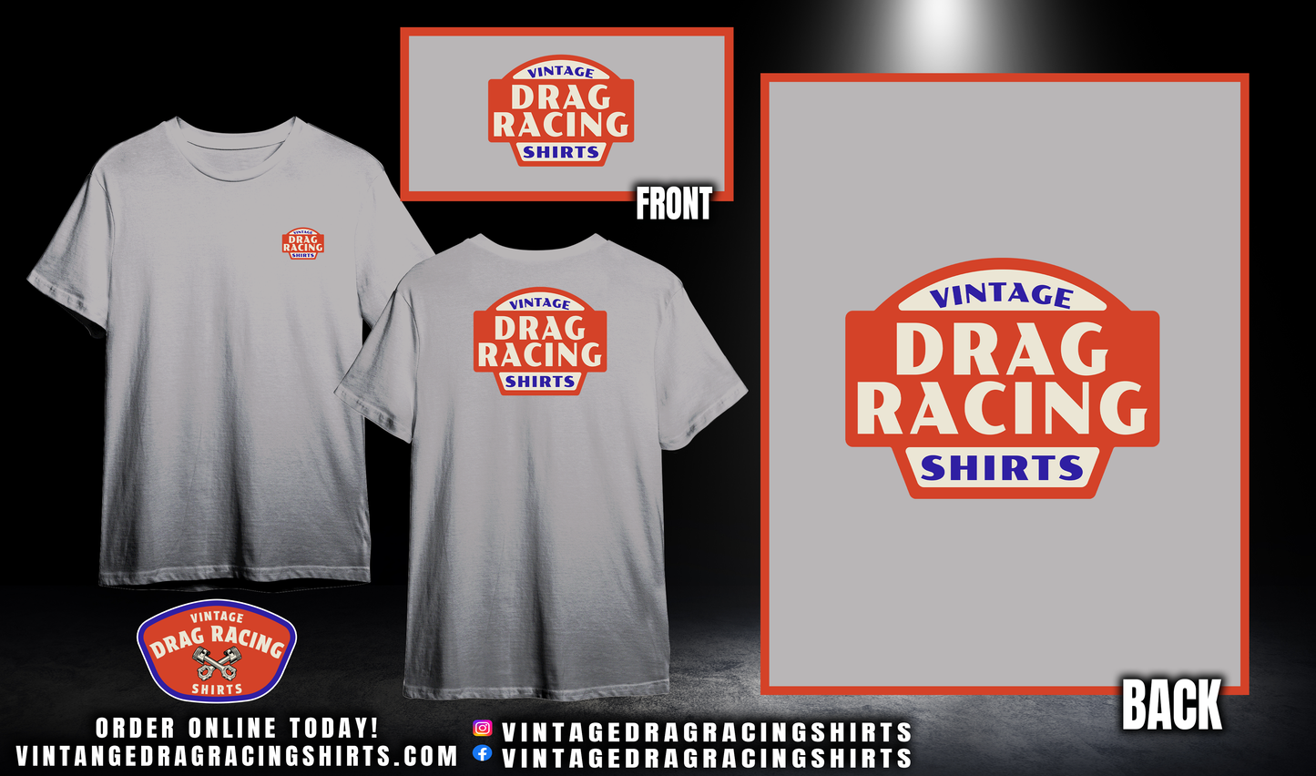 Vintage Drag Racing Shirts Logo